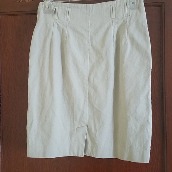 Esprit vintage cream cotton skirt 5/6 - Picture 2 of 7
